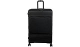Argos IT Luggage Large Expandable 8-Wheel Hard Suitcase - Black, 80cm- Buy online at McGrocer