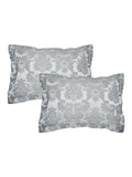 Catherine Lansfield damask jacquard quilted pillow sham pair (British brand)