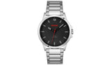 Argos HUGO Men's Black Dial Silver Stainless Steel Bracelet Watch- Buy online at McGrocer
