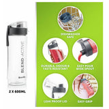 Breville Blend Active 600ml personal smoothie maker green, UK version
