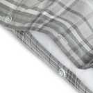 Argos Home Grey Brushed Cotton Check Bedding Set King Size - British product