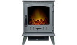 Argos Adam Aviemore Grey Electric Stove with LED Flame Effect- Buy online at McGrocer