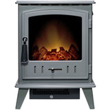 Adam Aviemore grey electric stove - British product