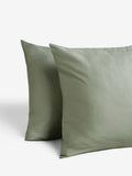 Sage green Egyptian cotton duvet set 400 thread count (British brand)
