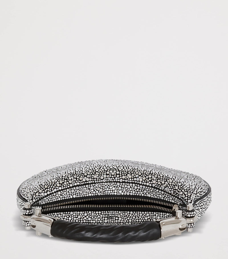 Balmain mini embellished suede handbag - British product
