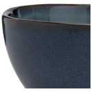 Habitat set of 3 reactive stoneware nibble bowls in navy, UK version