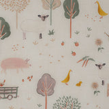 Habitat Little Farm fitted sheet for cot - British product