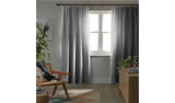 Argos Habitat Blackout Plain Pencil Pleat Curtains Dove Grey 168x229cm- Buy online at McGrocer