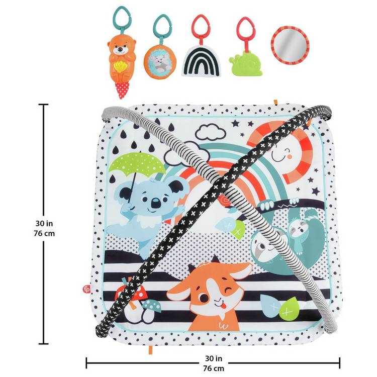 Fisher-Price 3-in-1 activity gym mat 76cm - British product