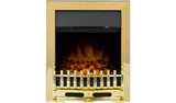 Argos Adam Blenheim Electric Inset Fire Brass 50.7cm Wide- Buy online at McGrocer
