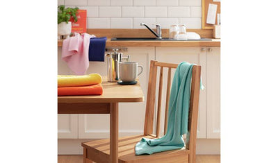 Argos Habitat Brights Waffle Tea Towels Pack of 5- Buy online at McGrocer