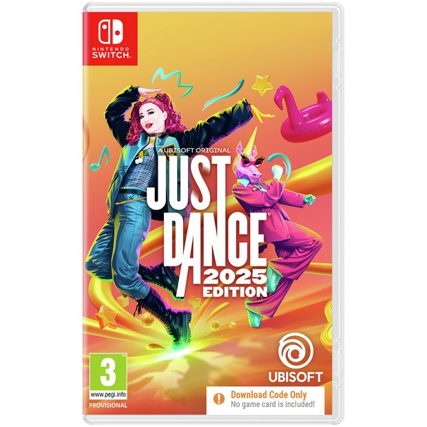 Just Dance 2025 Edition Nintendo Switch game, UK version