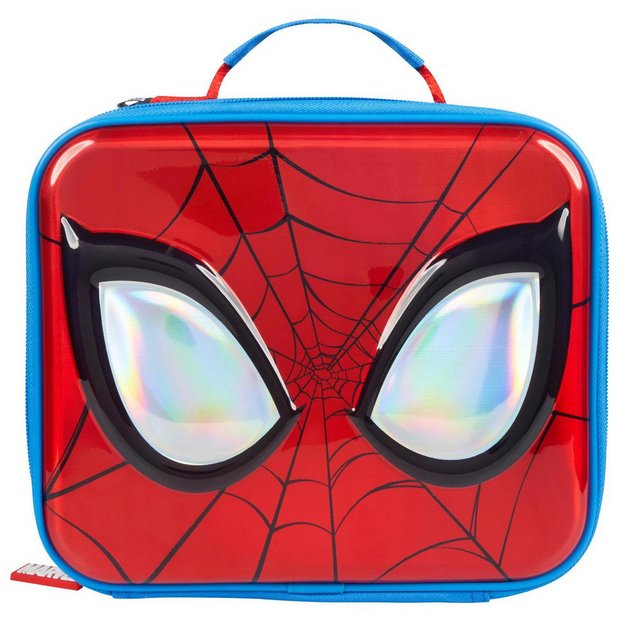 Spider-Man insulated lunch bag blue and red (British brand)