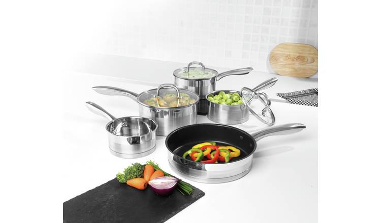 Salter Timeless Collection 5 piece pan set, UK version