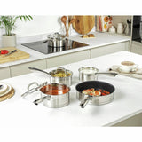 Salter Timeless Collection 5 piece pan set, UK version