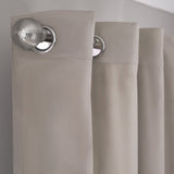 Habitat Champagne Velvet Eyelet Curtains 117x183cm, UK version