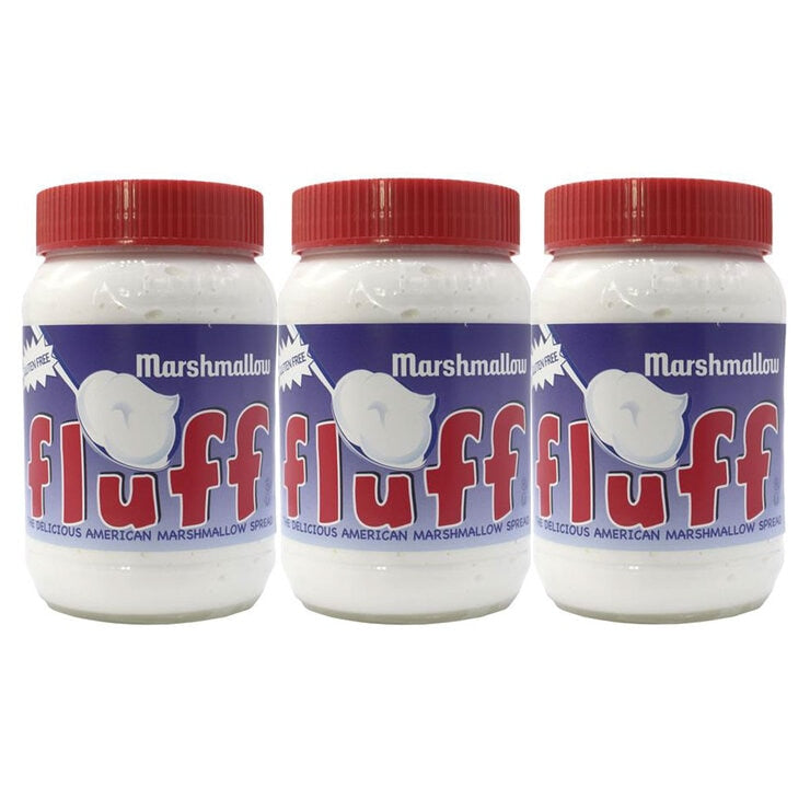 Marshmallow Fluff Spread 3 x 213g packs imported from the UK