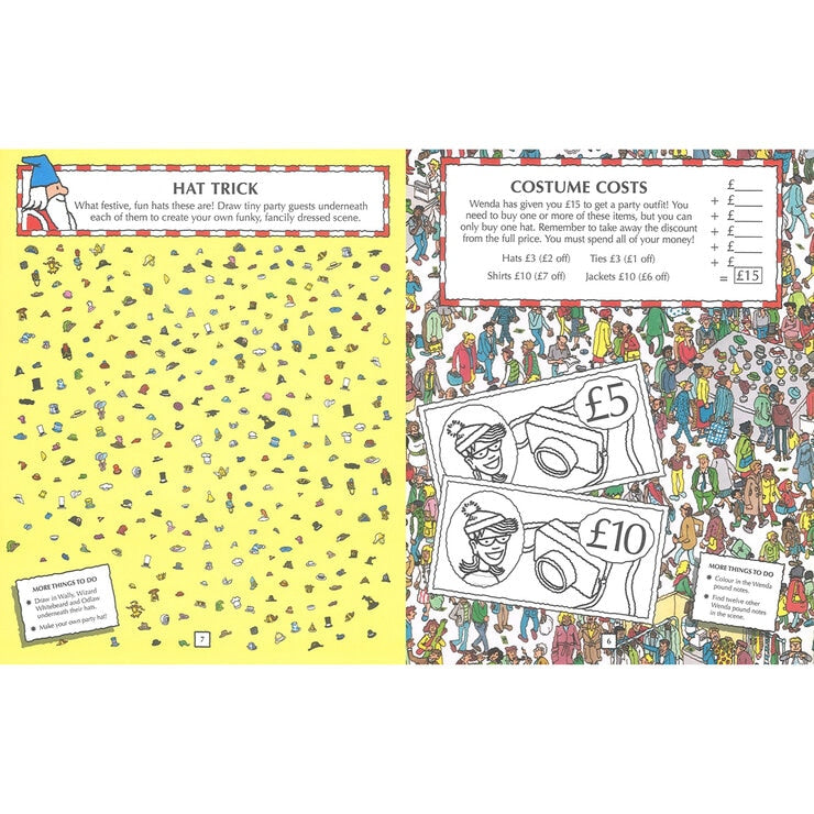 Where's Wally children's book collection 8 books, UK version