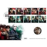 Royal Mail Harry Potter official medal cover Final Duel (British brand)