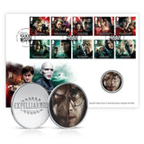 Royal Mail Harry Potter official medal cover Final Duel (British brand)