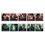 Royal Mail Harry Potter 2023 framed stamp set (British brand)