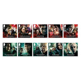 Royal Mail Harry Potter 2023 framed stamp set (British brand)