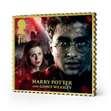 Royal Mail Harry Potter gold ingot collectable stamp, UK version