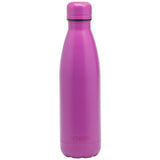 Smash pink stainless steel water bottle 500ml, imported from the UK