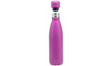 Smash pink stainless steel water bottle 500ml, imported from the UK