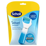 Scholl Velvet Smooth electric foot file (British brand)