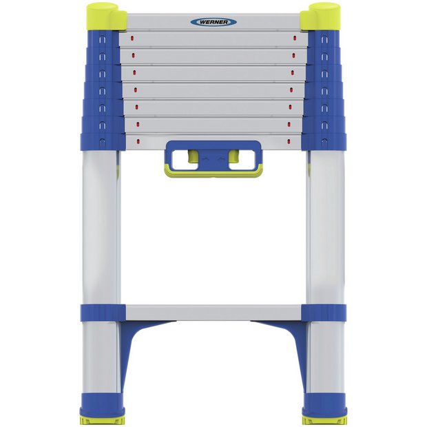Werner Soft Close Telescopic Ladder 2.6m (British brand)