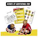 Football Flick Hero Strikers pop-up football goal 3.5 x 2ft - British product