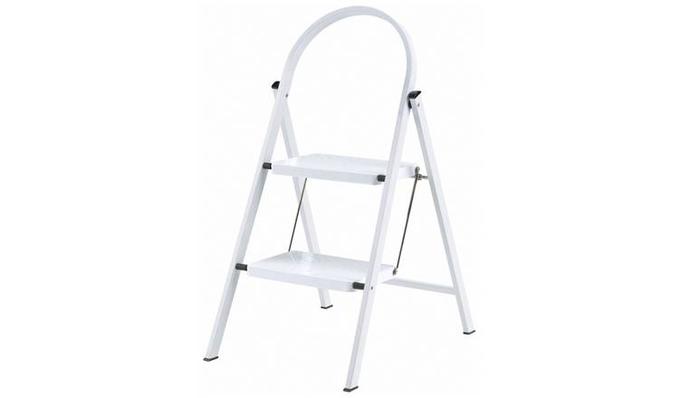 Werner step stool white 0.45m height (British brand)