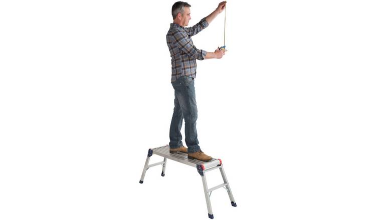 Werner aluminium folding work platform 0.5m height (British brand)