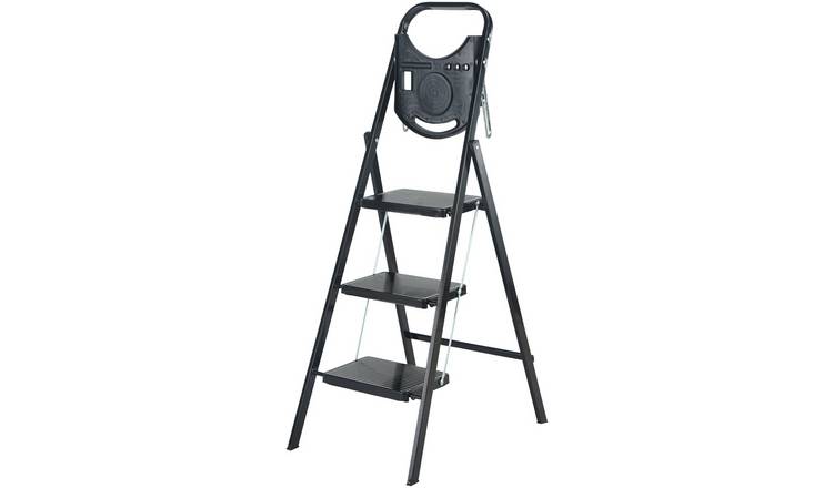 Werner 3 Tread Step Ladder with Tray, imported from the UK