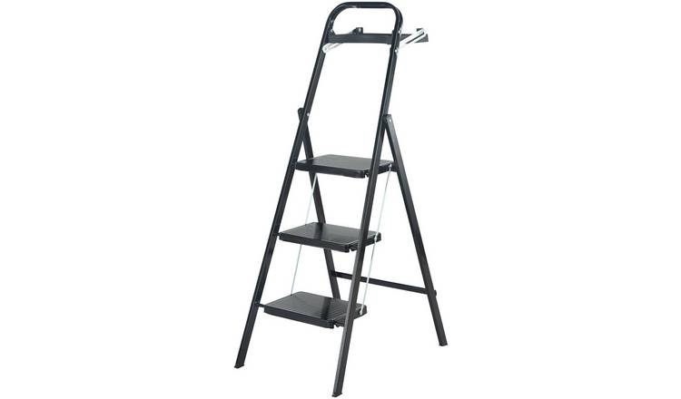 Werner 3 Tread Step Ladder with Tray, imported from the UK