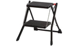 Argos Werner 2 Tread Steel-Framed Black Step Stool- Buy online at McGrocer