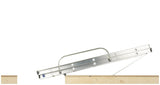 Werner 2 section aluminium loft ladder 2.69m extended height (British brand)