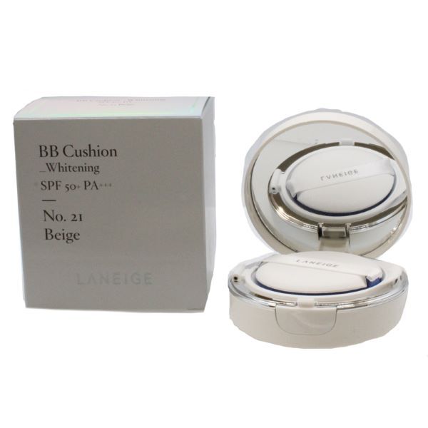 Laneige BB Cushion Whitening Foundation No 21 Beige compact, UK version