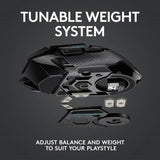 Logitech G502 Hero Lightspeed wireless gaming mouse, imported from the UK