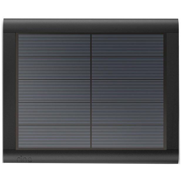 Ring 2nd Gen Solar Panel with USB-C black 20x19x43cm, imported from the UK