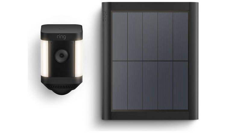 Ring 2nd Gen Solar Panel with USB-C black 20x19x43cm, imported from the UK