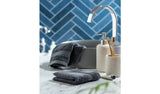Argos Habitat Egyptian Cotton 2 Piece Face Cloths - Slate Grey- Buy online at McGrocer