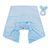 Tiny Treasures Blue Bear doll accessory set (British brand)