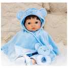 Tiny Treasures Blue Bear doll accessory set (British brand)