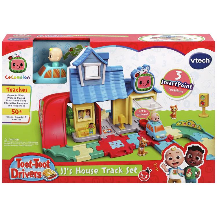 CoComelon JJ's House track set - British product