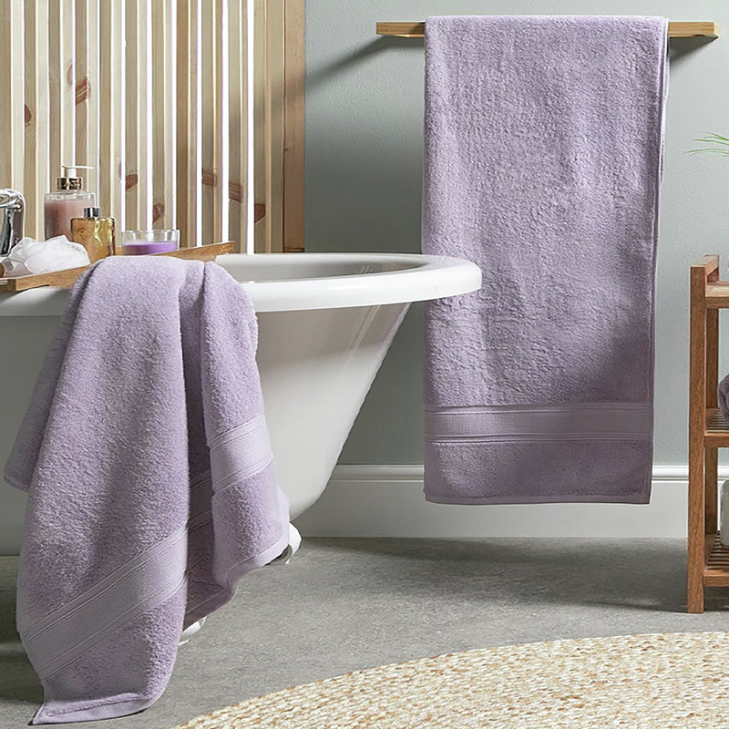 Habitat Supersoft Plain lilac 4 piece towel bale, UK version