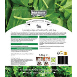 Irish Rover Chicken with Spinach and Kale dog treats 1.5kg, imported from the UK