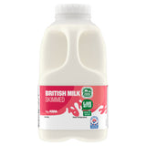 Leche desnatada británica ASDA 568 ml