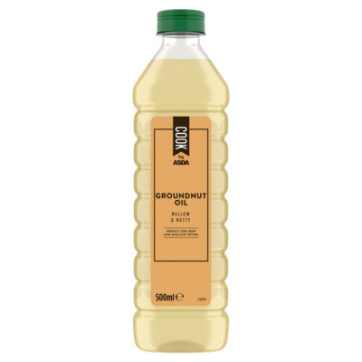 ASDA Cook Groundnut Oil 500ml - British product